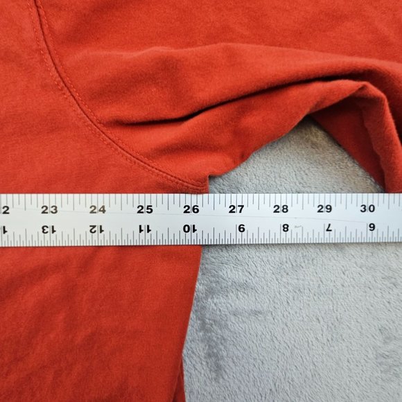 L.L. Bean Shirt Men's XXLT Traditional Fit Red Casual Crewneck Soft Comfortable - Picture 6 of 7